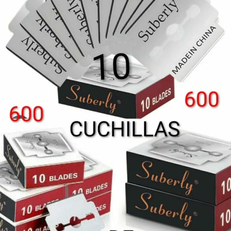 10 CUCHILLAS DE RESPUESTOS  C/U