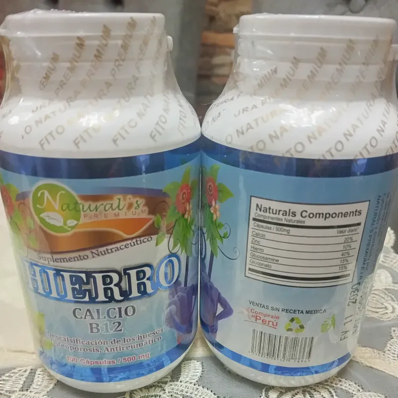  Hierro, Calcio, B12