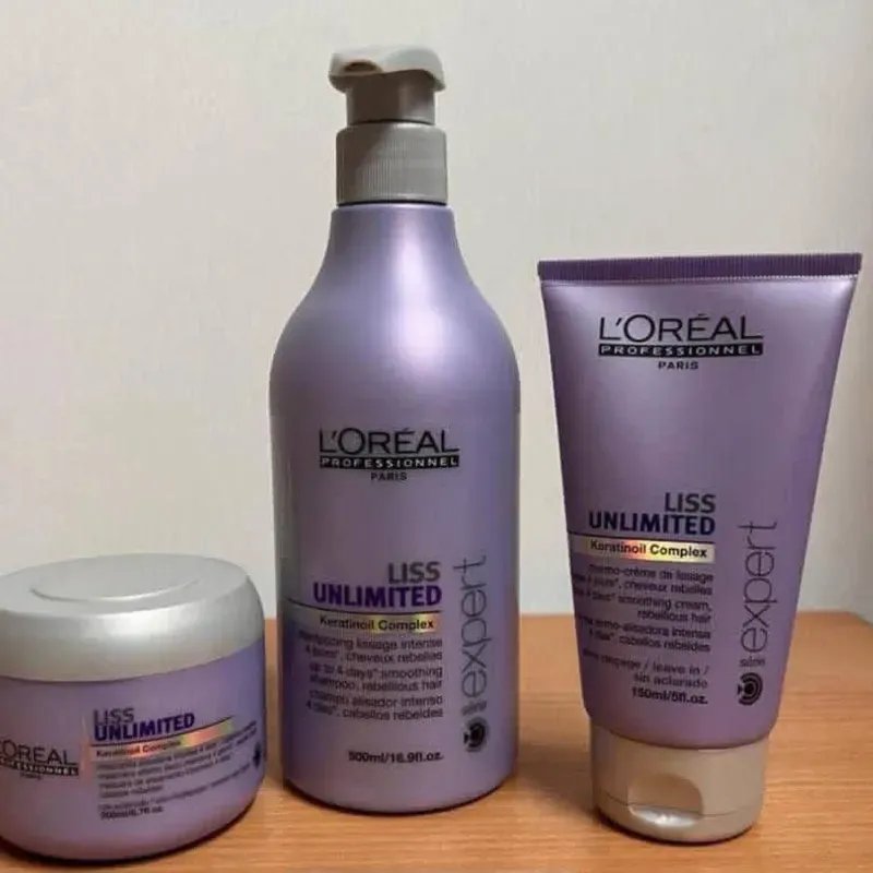 Set L'Oréal profesional liss unlimited