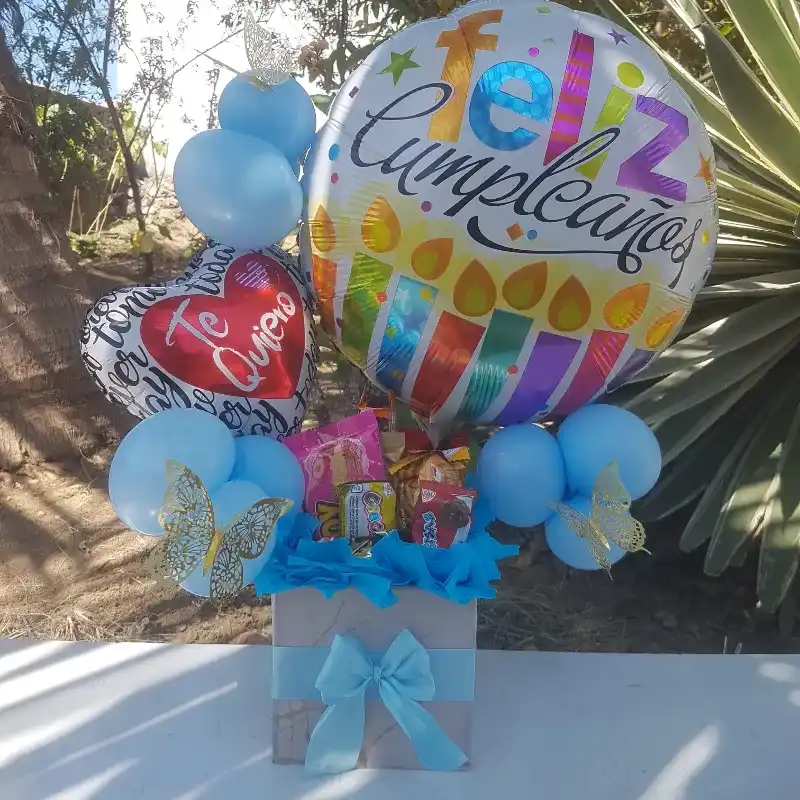 Caja de feliz cumpleaños