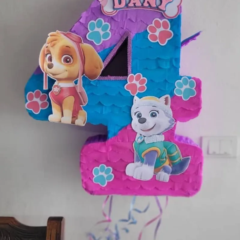 Piñatas de números