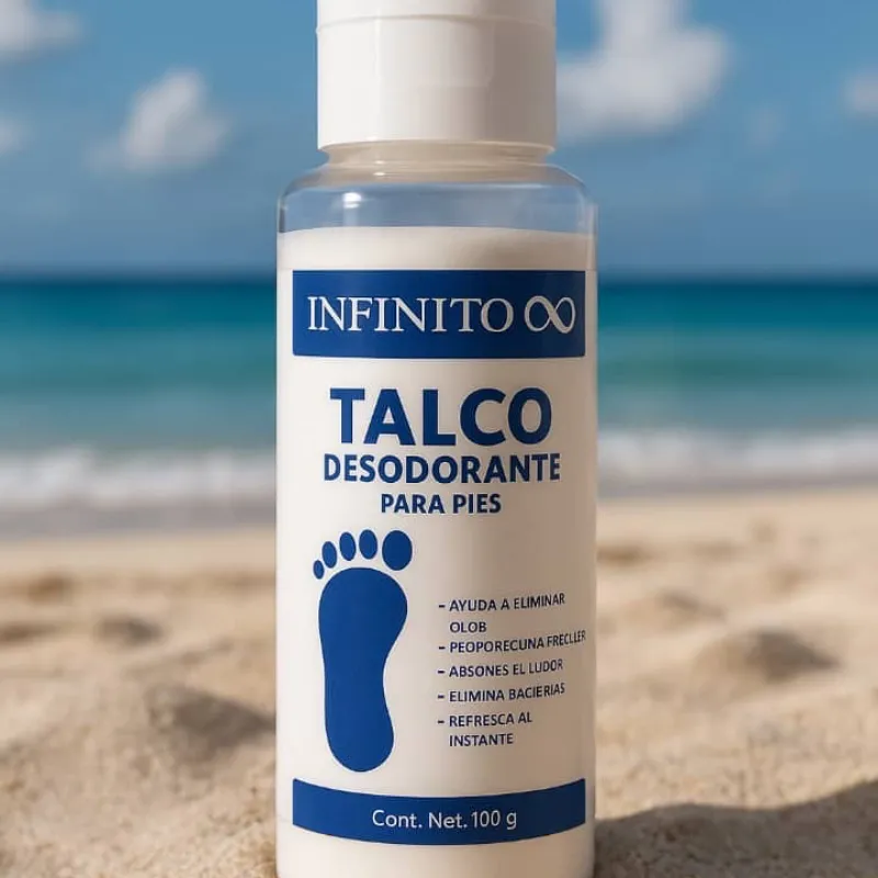 Talco Desodorante para Pies INFINITO
