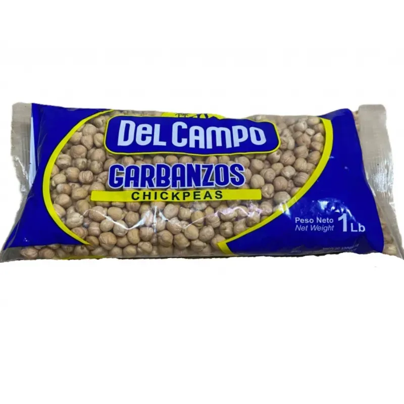 1 Bolsas de Garbanzos  1 lbs