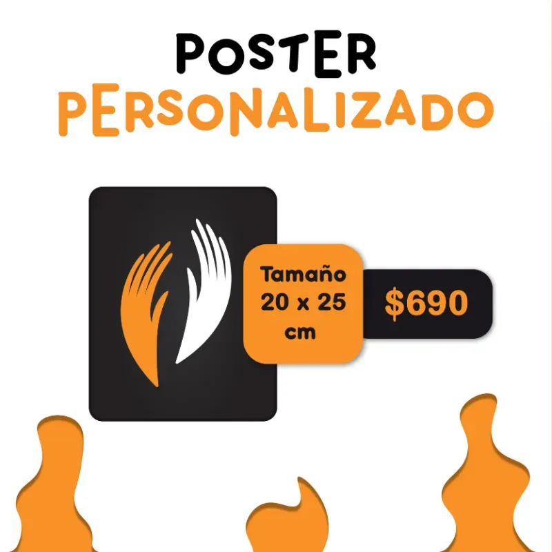 Poster Personalizado 20x25cm