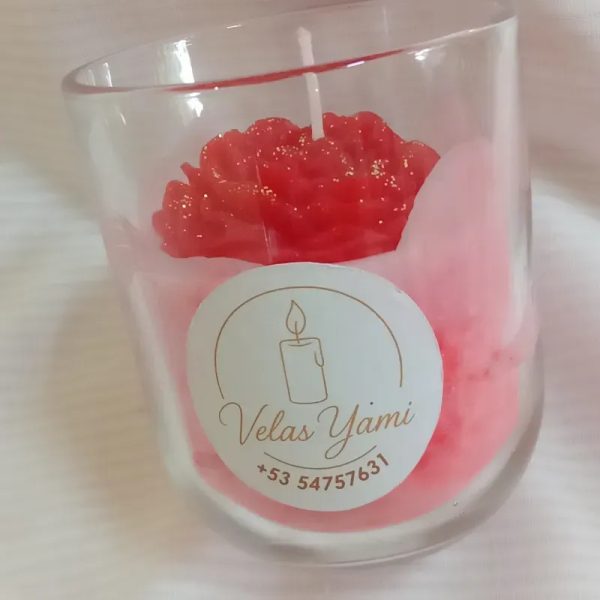 Vela en cristal