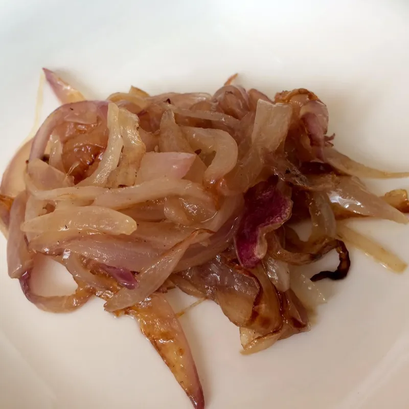 Cebolla caramelizada para pizzas