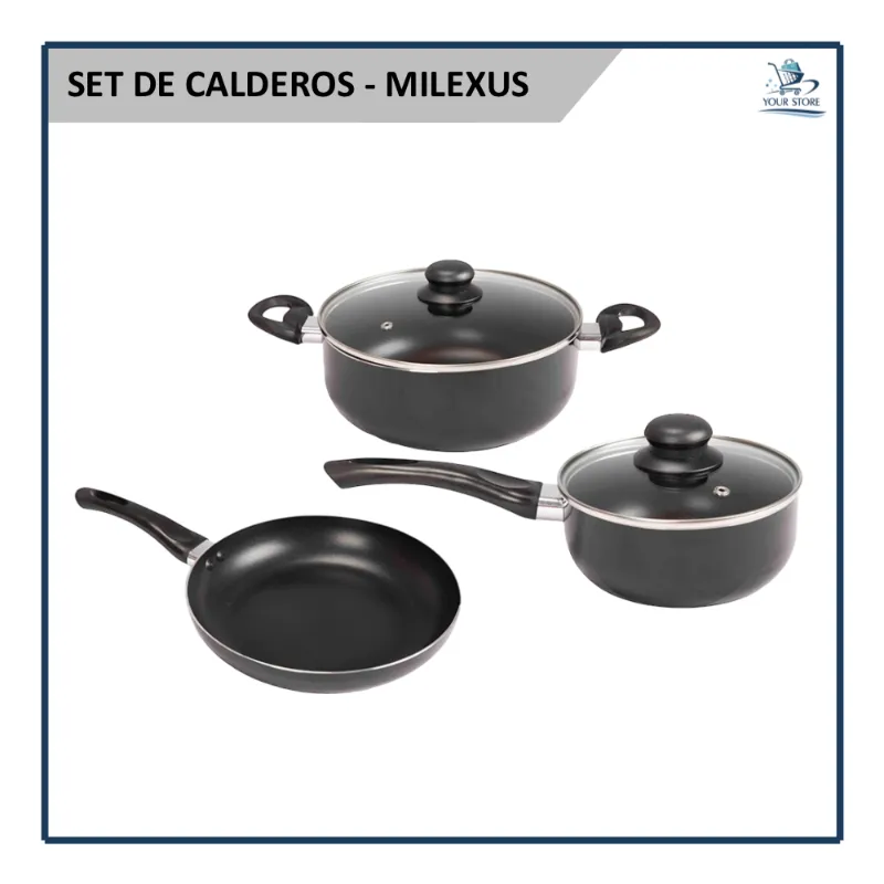Set de Calderos - Milexus