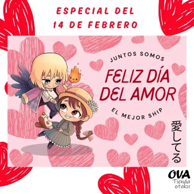  Postal Howl y Sophie (El Castillo Ambulante)