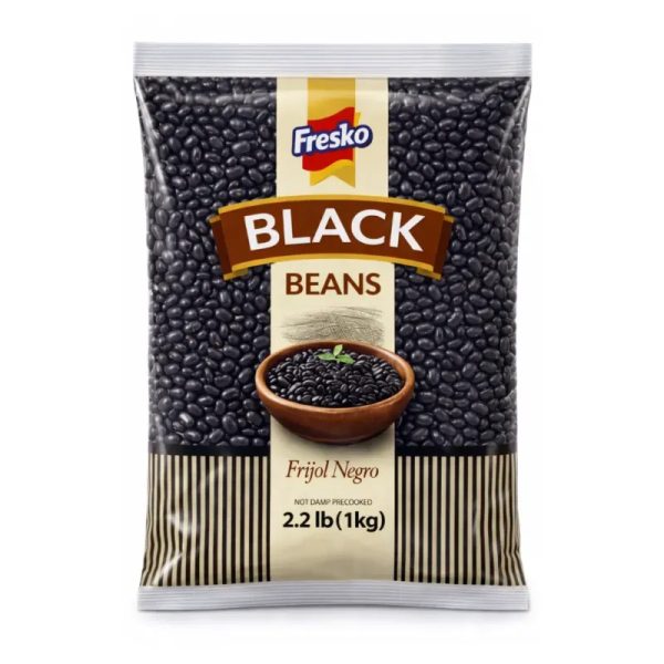 Frijol negro 1kg Fresko