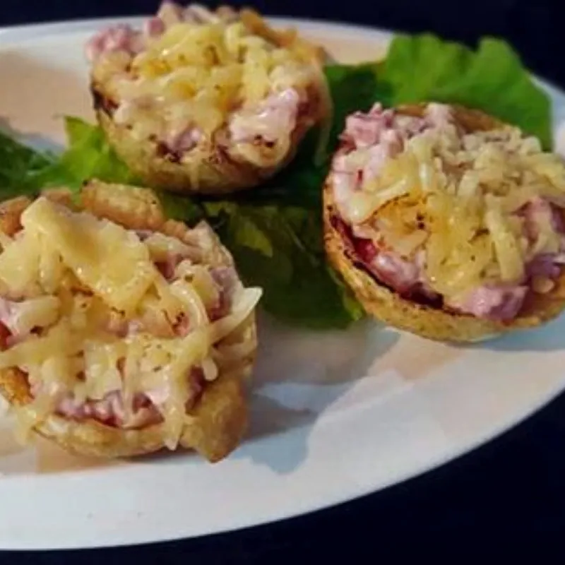 Tostones rellenos