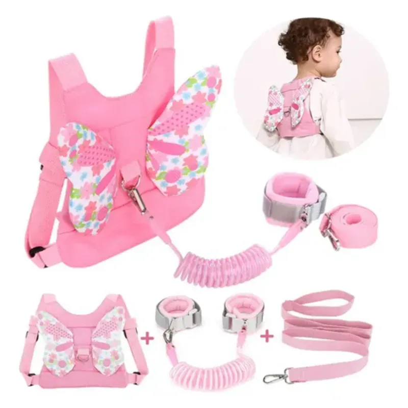 Arnés de seguridad + pulsera + correa