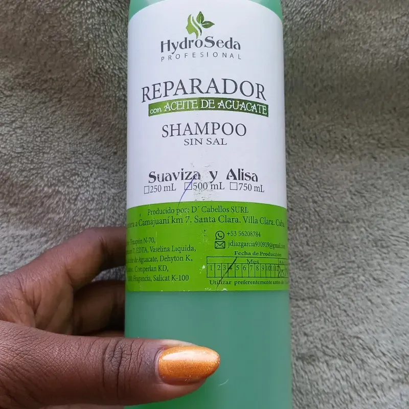 Champú de Aguacate  500ml