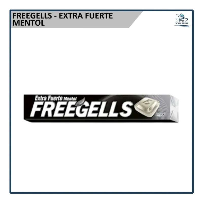 Freegells - Mentol Extra Fuerte (27.9g)