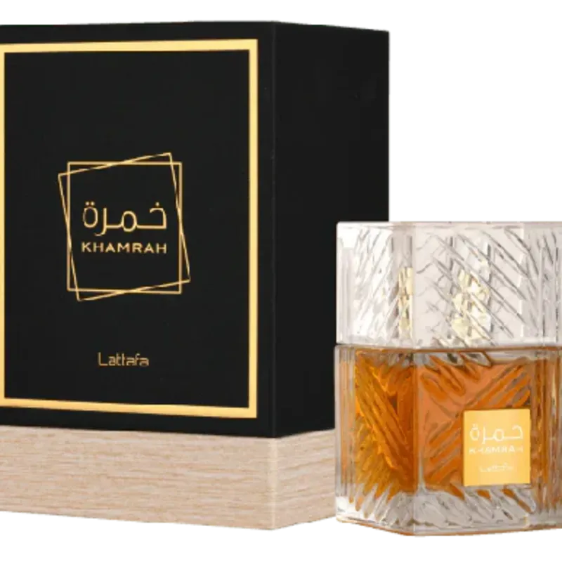 Khamrah Eau de Parfum Spray 100ml 3-4 oz por Lattafa