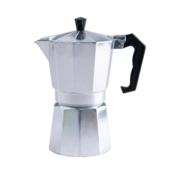 Cafetera clásica de 6 tasas.