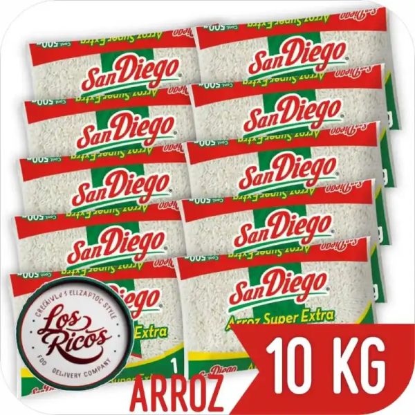 Pack de Arroz Sna Diego 10kg