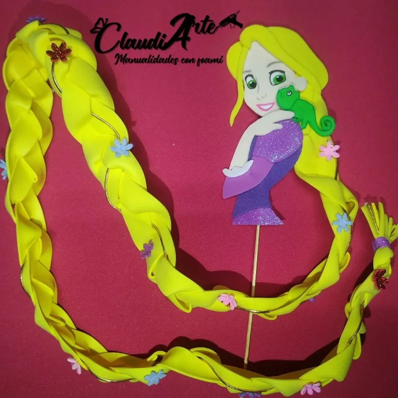Cake topper (Rapunzel)