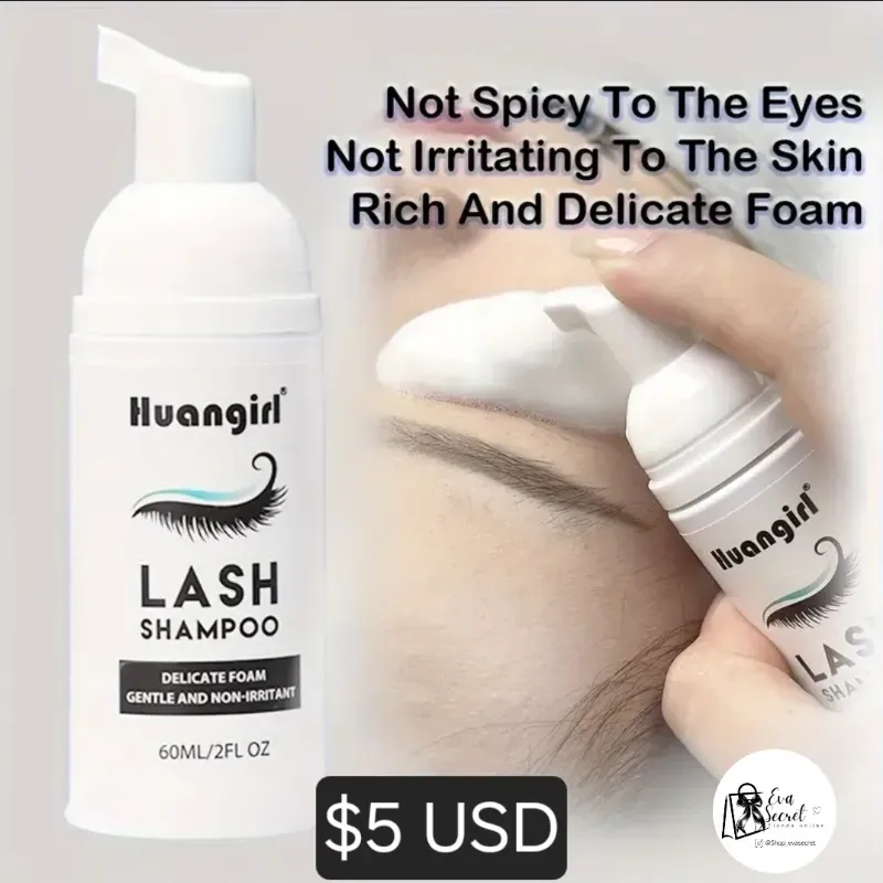 Shampoo para pestañas