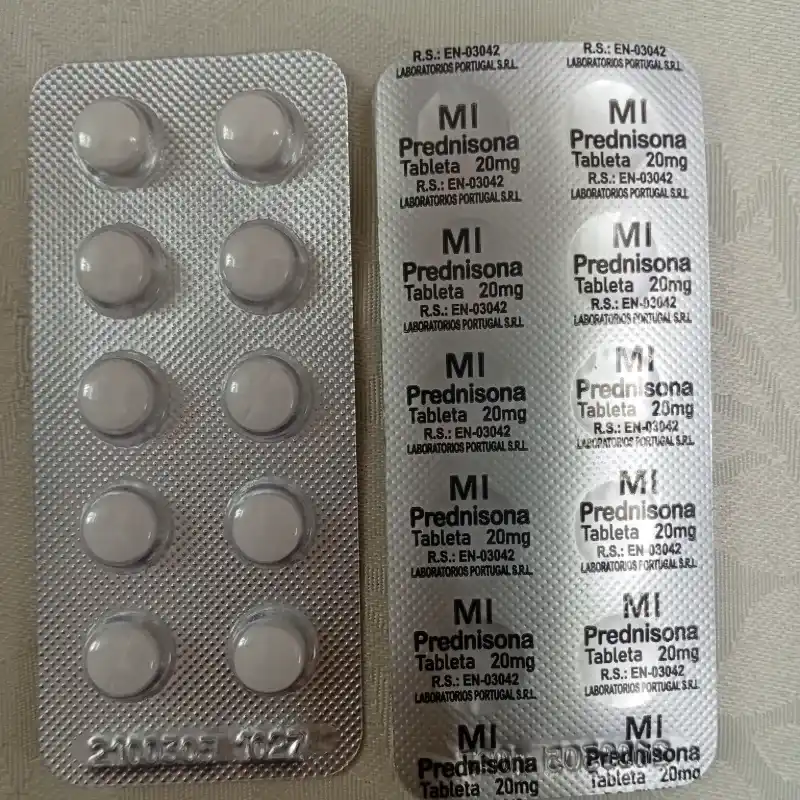  Prednisona (10 tab de 20 mg)
