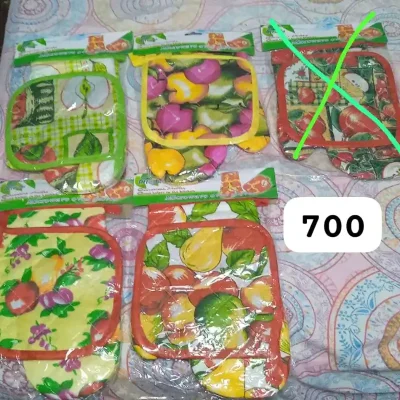 Juego de agarradera y guante