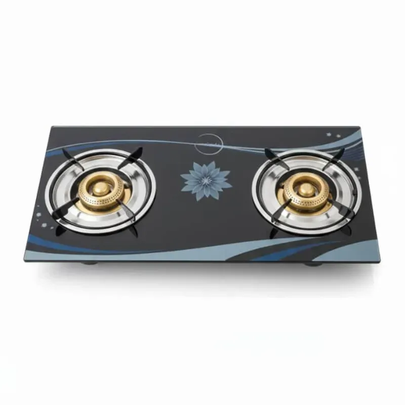 Cocina de gas de 2 hornillas marca Rudenkov *Encendido por magneto