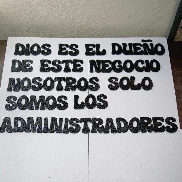 Decoración para espacio de negocio