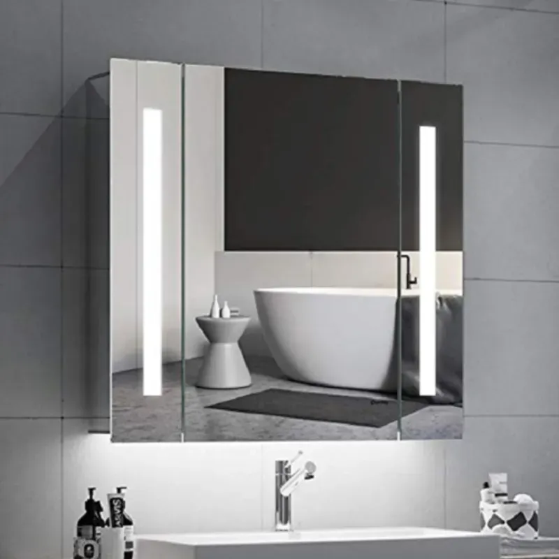 Espejo de baño Finlandia 80×80 cm con luz LED 3719300008