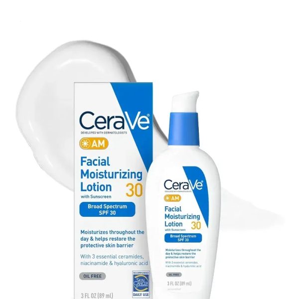 Loción hidratante con protector solar spf 30 CeraVe