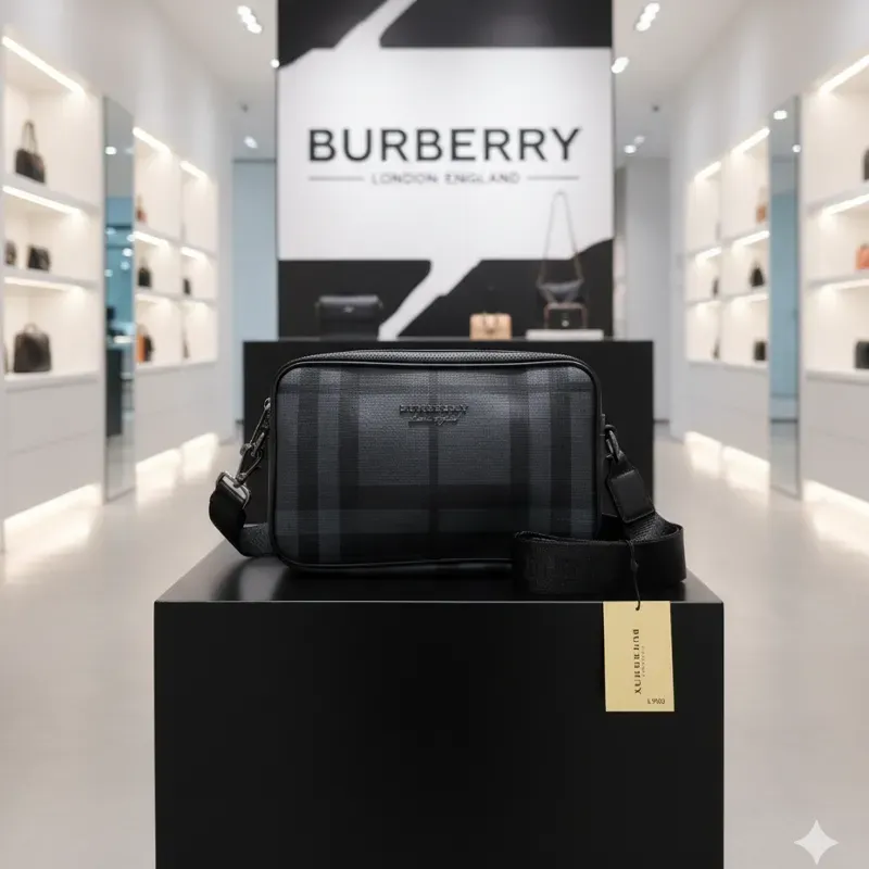 Bolso de hombro marca BURBERRY