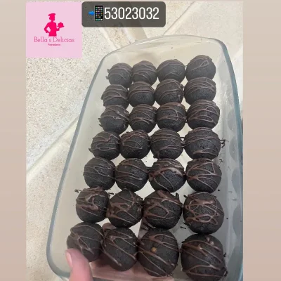 Trufas de chocolate