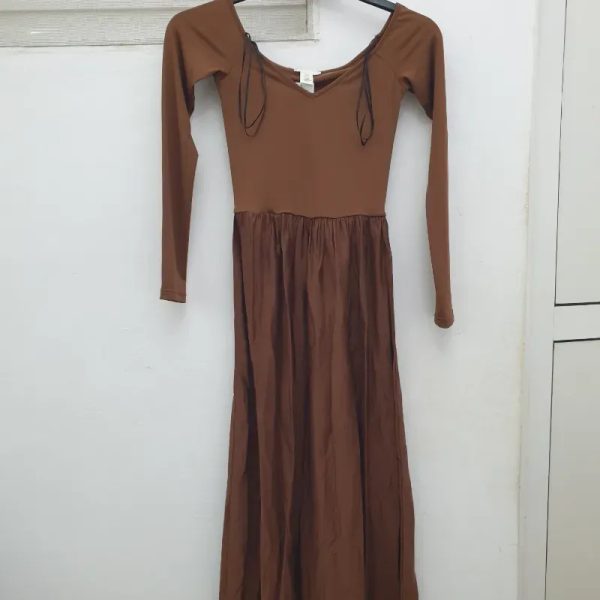 Vestido con mangas