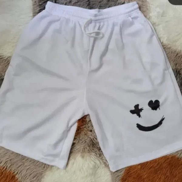 Short blanco adultos