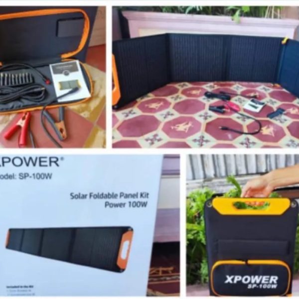 Panel solar portátil de 100 W