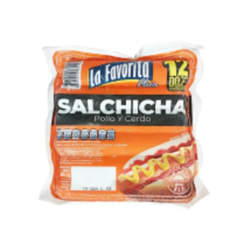 Salchichas de pollo y cerdo