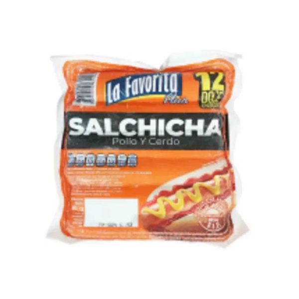 Salchichas de pollo y cerdo
