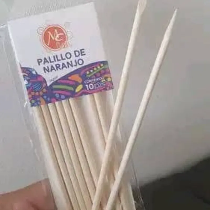 Palillos finos para la cera