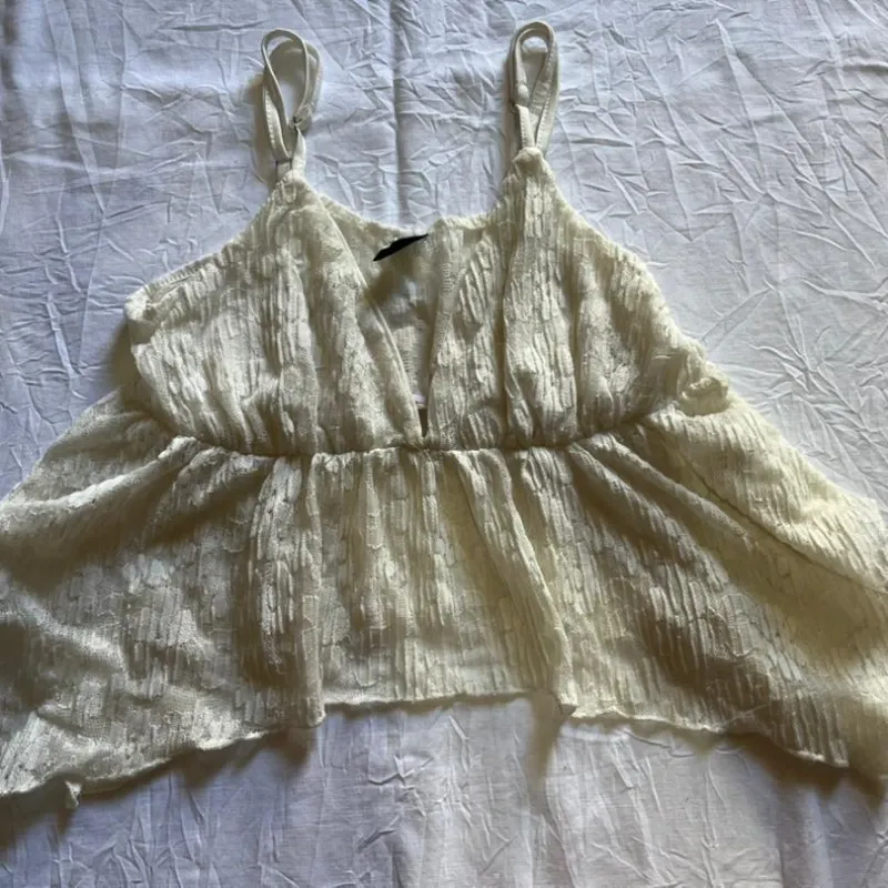 Blusa Corta de tirantes Talla S