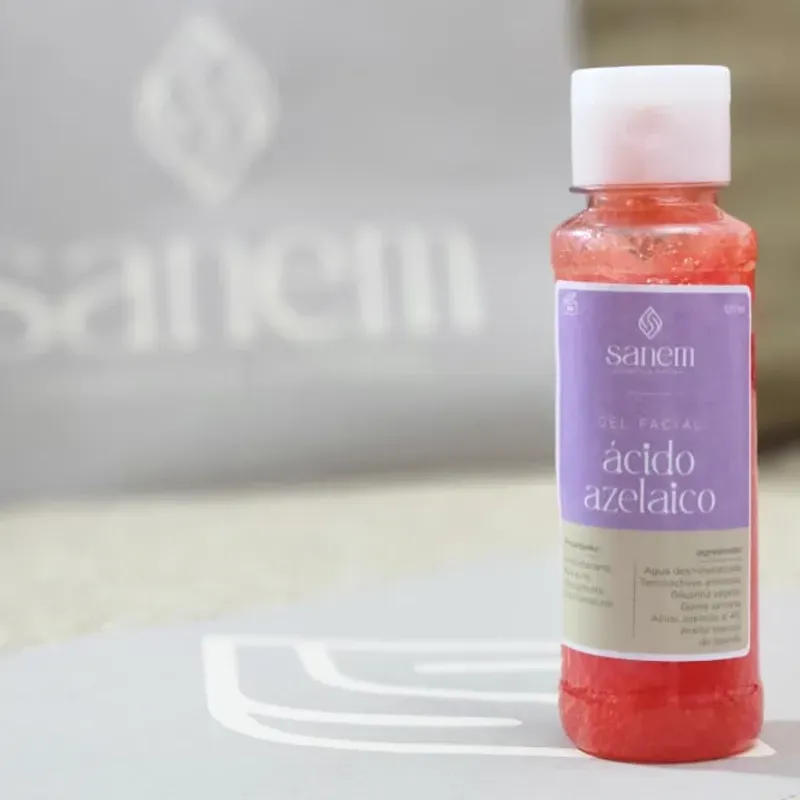 Gel limpiador facial de Ácido Azelaico 120ml (Sanem)
