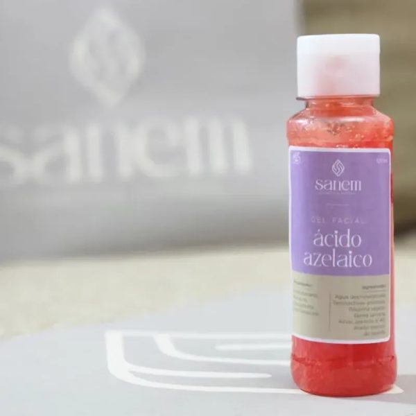 Gel limpiador facial de Ácido Azelaico 120ml (Sanem)