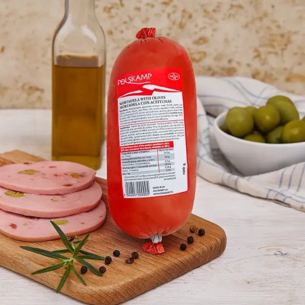 Mortadella con aceituna