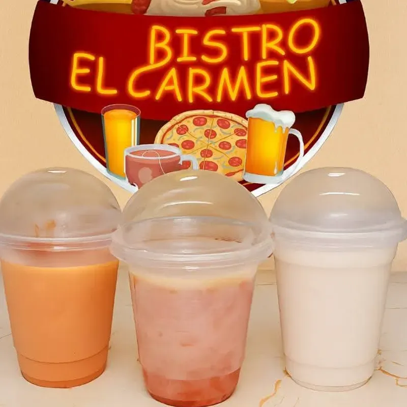 Batidos de frutas naturales sabores guayaba, fruta bomba y mango (vaso de 12ml)l