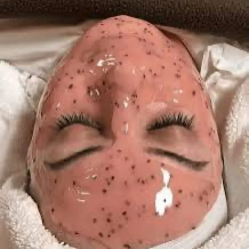 Dermaplaning y mascarilla de gelatina