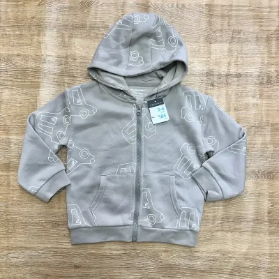 Abrigo con carritos color beige