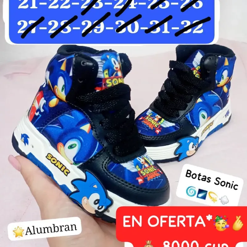 BOTAS SONIC Alumbran