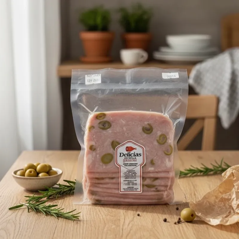 Jamón Prensado con Aceitunas