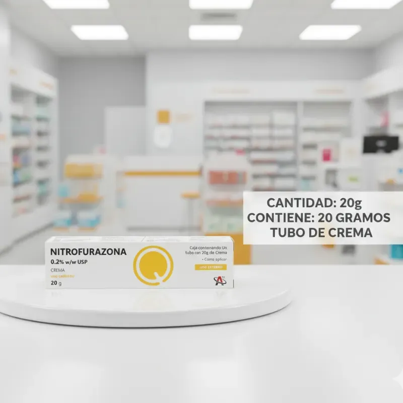 NITRUFORAZONA 0,2%,20G (VENCE 4-26)