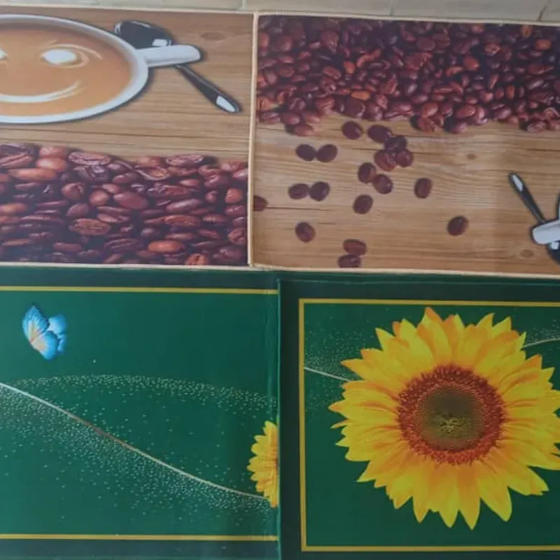 Alfombras para cocina de dos piezas