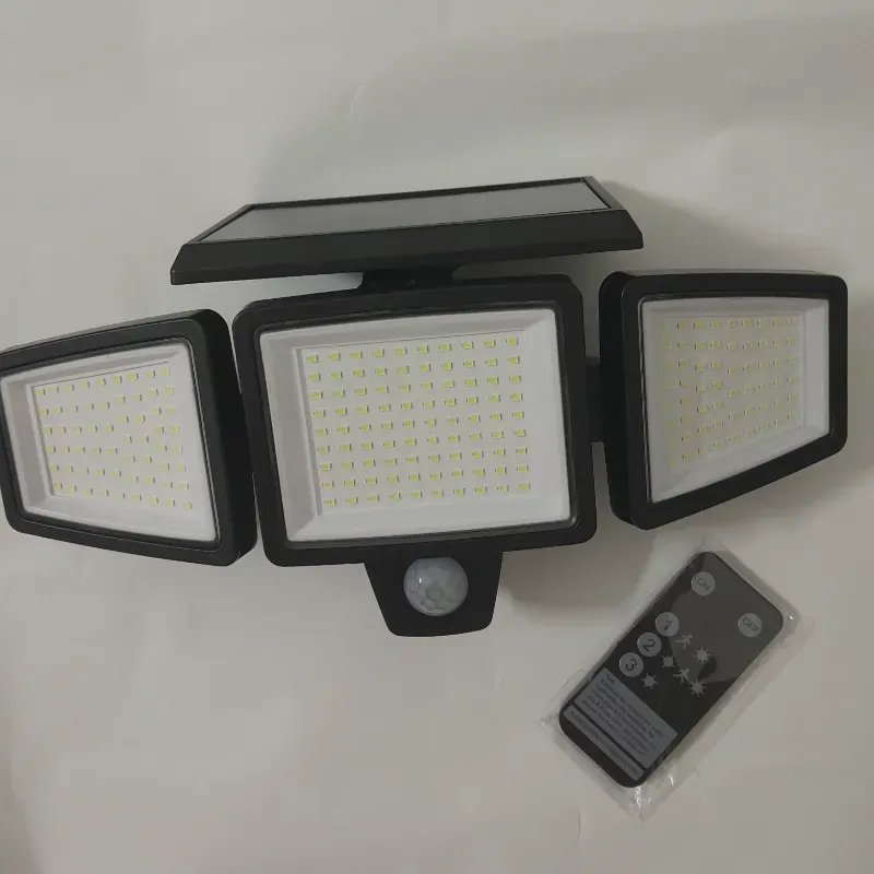 Luz solar con sensores de movimiento