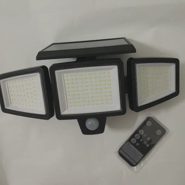 Luz solar con sensores de movimiento