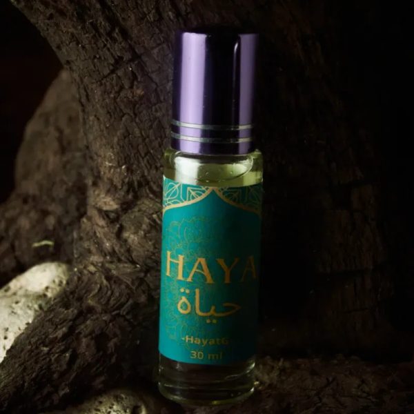 HAYA حياة  - aceite perfumado MUSK - AMBER